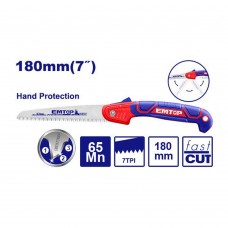 EMTOP ΠΡΙΟΝΙ ΚΛΑΔΕΜΑΤΟΣ ΣΠΑΣΤΟ 180MM EHASF1801 