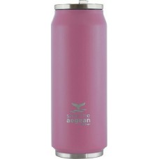 Ποτήρι Θερμός 0.5lt Travel Cup Save The Aegean Baby Pink Estia 01-10317