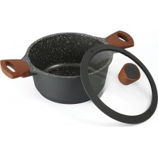 Βαθιά Κατσαρόλα από Χυτό Αλουμίνιο 2.5lt / 20cm Stone Estia 01-1131