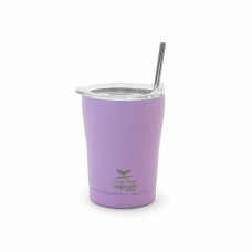 Estia Coffee Mug Save The Aegean Ποτήρι Θερμός με Καλαμάκι Lavender Purple 350ml 01-12090
