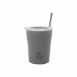 Estia Coffee Mug Save The Aegean Ποτήρι Θερμός με Καλαμάκι Grey 350ml 01-12441