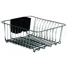 Καλάθι νεροχύτη με μαύρη βάση σιλικόνης 01-1728 Estia