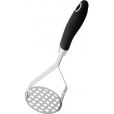 Πρέσα Πατάτας από Ανοξείδωτο Ατσάλι Μαύρο-Ασημί 16x10x16cm Estia 01-2947