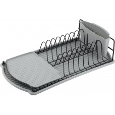 ΠΙΑΤΟΘΗΚΗ ΝΕΡΟΧΥΤΗ ΓΚΡΙ 47.50X26.50X11.00CM STUDIO ESTIA 01-9229