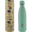 Μπουκάλι Θερμός 0.5lt Travel Flask Save The Aegean Pastel Green Estia 01-9793