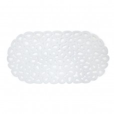 Αντιολισθητικό Μπάνιου με Βεντούζες 68x35cm Λευκό Estia 02-11567