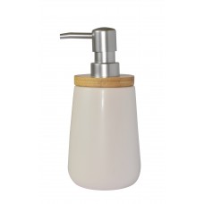 Αντλία σαπουνιού Bamboo λευκή 02-4569 Estia