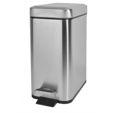 Χαρτοδοχείο slim ίνοξ ματ 5 lt 28.3X14.2X30.8cm 02-5542 Estia Χαρτοδοχείο slim ίνοξ ματ 5 lt 28.3X14.2X30.8cm 02-5542 Estia