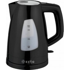 Βραστήρας 1.7lt 2200W Black Plus Estia 06-10096