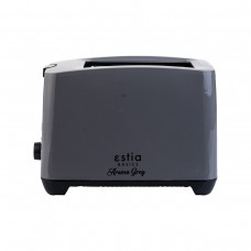 ESTIA ΦΡΥΓΑΝΙΕΡΑ AROMA GREY 2 ΘΕΣΕΩΝ ΜΕ 7 ΕΠΙΠΕΔΑ ΨΗΣΙΜΑΤΟΣ 750w ΓΚΡΙ 06-12243