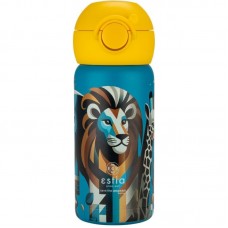 Estia Παιδικό Παγούρι Θερμός Ανοξείδωτο με Καλαμάκι Jungle 01-27537