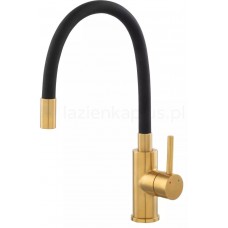 Ferro Zumba Μπαταρία Κουζίνας Πάγκου Inox Μαύρη BZA4BSSG