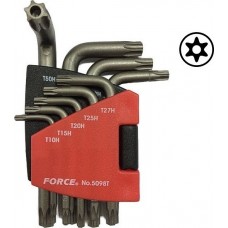 Σετ 9 Κλειδιά Torx σε Σχήμα Ταφ Force 5098T Σετ 9 Κλειδιά Torx σε Σχήμα Ταφ Force 5098T