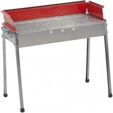 Gekas Metal Γαλβανιζέ Ψησταριά Κάρβουνου 60x30εκ. 10-151-05