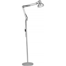 Φωτιστικό Δαπέδου Ασημί με Ύψος 190cm Audrey GloboStar 01469