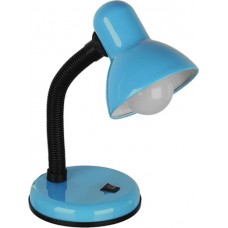 GloboStar Student Φωτιστικό Γραφείου με Εύκαμπτο Βραχίονα 14x32cm ΓΑΛΑΖΙΟ 01532