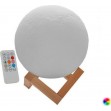 GloboStar Διακοσμητικό Φωτιστικό LED Μοοn Light 3D Πολύχρωμο 07029