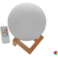 GloboStar Διακοσμητικό Φωτιστικό LED Μοοn Light 3D Πολύχρωμο 07029