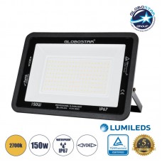 GLOBOSTAR ATLAS Προβολέας LED 150W Μαύρο Ματ 61430