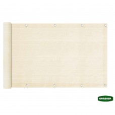 Grasher Ορθογώνιο Διαχωριστικό Σκίασης Μπεζ με Κρίκους 0.75x6m 160gr/m² 103830