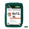 Grasher Ελαιόδιχτο από HDPE 6x12m Πυκνότητας 90gr/m² με Κρίκους & με Σταθεροποίηση UV 101993