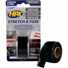 ΤΑΙΝΙΑ ΑΥΤΟΒΟΥΛΚΑΝΙΖΟΜΕΝΗ ΜΑΥΡΗ 25mm x 3m STRETCH & FUSE HPX 250310122