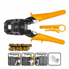 Πρέσα Ακροδεκτών Τηλεπικοινωνιών 3 Σε 1 INGCO HMPC1468P Πρέσα Ακροδεκτών Τηλεπικοινωνιών 3 Σε 1 INGCO HMPC1468P
