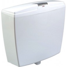 Kariba 2008 Επίτοιχο Πλαστικό Καζανάκι Ορθογώνιο Υψηλής Πίεσης Λευκό 27083678