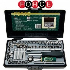 Σειρά καρυδάκια 1/4" FORCE TOOLS 2571