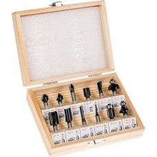 Krausmann Σετ Φρέζες για Ρούτερ 8mm AC13505 12τμχ Krausmann Σετ Φρέζες για Ρούτερ 8mm AC13505 12τμχ