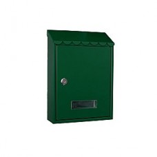 Krausmann Γραμματοκιβώτιο Εξωτερικού Χώρου Μεταλλικό σε Πράσινο Χρώμα HS55370