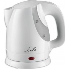 Βραστήρας 900ml 1300W Λευκός WK-004 Life 221-0106