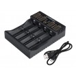 LIITOKALA φορτιστής LII-402 για μπαταρίες NiMH/CD-Li-Ion-IMR LII-402