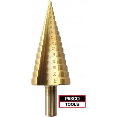 Τρυπάνι Κώνου HSS-Tin 4-32mm 1τμχ PASCO 004963