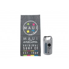 Πετσέτα Σώματος Microfiber Γκρι 180x90cm Maui & Sons 4952 Πετσέτα Σώματος Microfiber Γκρι 180x90cm Maui & Sons 4952