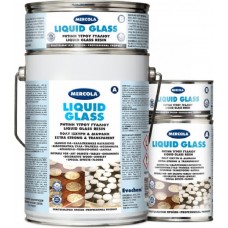 Ρητίνη Υγρού Γυαλιού 2 Συστατικών 320gr Liquid Glass Mercola Swan 1883