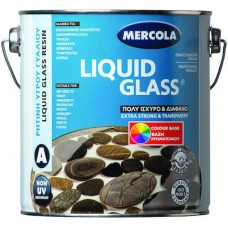 Ρητίνη Υγρού Γυαλιού 3000gr Liquid Glass Colour Base Mercola Swan 1899