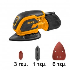 INGCO Παλμικό Τριγωνικό Τριβείο Χούφτας 65W MS6505 INGCO Παλμικό Τριγωνικό Τριβείο Χούφτας 65W MS6505