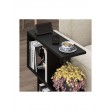 Megapap Τραπεζάκι βοηθητικό Homemania χρώμα μαύρο 60x20x60εκ.GP037-0018,9
