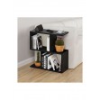 Megapap Τραπεζάκι βοηθητικό Homemania χρώμα μαύρο 60x20x60εκ.GP037-0018,9