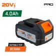 NAKAYAMA Pro EC3005 Μπαταρία 20V,Li-Ion-4.0Ah