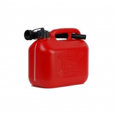 Δοχείο Καυσίμων Πλαστικό με Σωλήνα Επέκτασης 5lt Κόκκινο Nakayama FT5000