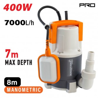 ΑΝΤΛΙΑ ΟΜΒΡΙΩΝ ΜΕ ΦΛΟΤΕΡ 400W, ΜΕΓΙΣΤΗΣ ΒΥΘΙΣΗΣ 7 ΜΕΤΡΩΝ ΜΕ ΠΤΥΣΟΜΕΝΗ ΛΑΒΗ NAKAYAMA NP1010