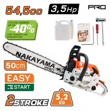 Nakayama Αλυσοπρίονο Βενζίνης 5.2kg με Λάμα 50cm και Easy Start PC5610