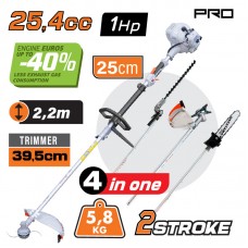 Nakayama PS5105 Πολυμηχάνημα Κήπου Βενζίνης με Κονταροπρίονο, Χλοοκοπτικό και Μπορντουροψάλιδο