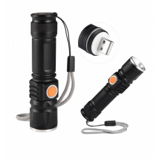 Φακός USB 500LM υψηλής φωτεινότητας CREE LED BL-515 OEM