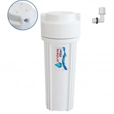 ΜΟΝΗ ΦΙΛΤΡΟΘΗΚΗ ΔΥΟ ΜΕΡΩΝ ΛΕΥΚΗ ΠΛΑΣΤΙΚΗ 10" 1/4" - ΣΚΕΤΗ PROTEAS EW-013-0100