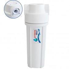 ΜΟΝΗ ΦΙΛΤΡΟΘΗΚΗ ΔΥΟ ΜΕΡΩΝ ΛΕΥΚΗ ΠΛΑΣΤΙΚΗ 10"-1/4" ΜΕ ΚΛΕΙΔΙ ΚΑΙ ΒΑΣΗ PROTEAS EW-013-0101