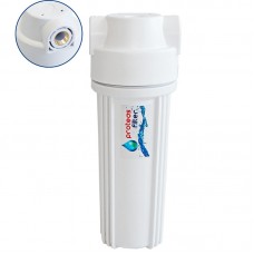 ΜΟΝΗ ΦΙΛΤΡΟΘΗΚΗ ΔΥΟ ΜΕΡΩΝ ΛΕΥΚΗ ΠΛΑΣΤΙΚΗ 10" ΣΠΕΙΡΩΜΑ 1/2" ΟΡΕΙΧΑΛΚΙΝΟ - ΣΚΕΤΗ PROTEAS EW-013-0104