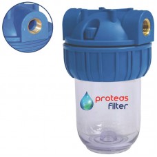 ΜΟΝΗ ΦΙΛΤΡΟΘΗΚΗ ΤΡΙΩΝ ΜΕΡΩΝ STRONG ΔΙΑΦΑΝΗ ΚΕΝΤΡΙΚΗΣ ΠΑΡΟΧΗΣ 5"-1" ΣΚΕΤΗ PROTEAS EW-021-0111